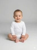 Pack Of 3 - Baby Bodysuits Romper Baby Inner Romper Full Sleeves White and Multi Availble 0 to 18 Months sizes Rafias collection