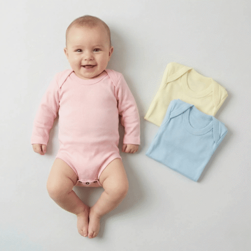 Pack Of 3 - Baby Bodysuits Romper