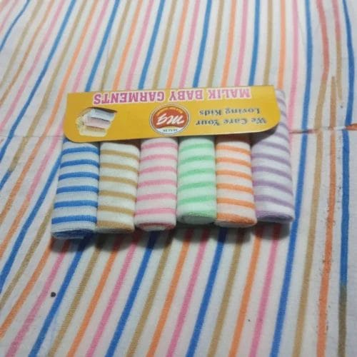 Pack of 6 Newborn Baby Roll Towel